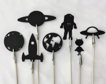 Outer Space Shadow Puppets