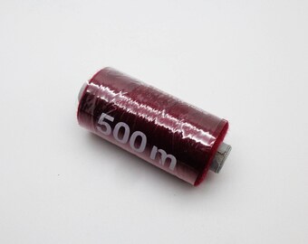500 polyester sewing thread m Burgundy