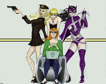 Birds of Prey mini print