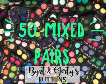 50 Mixed Pairs of Pierced Earrings