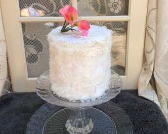 2 tier cake stand, dessert stand, cupcake stand, wedding cake stand, pedestal cake plate, cupcake holder, wedding shower,