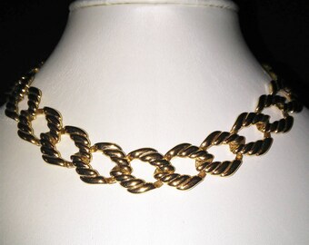 Napier Gold Link Necklace