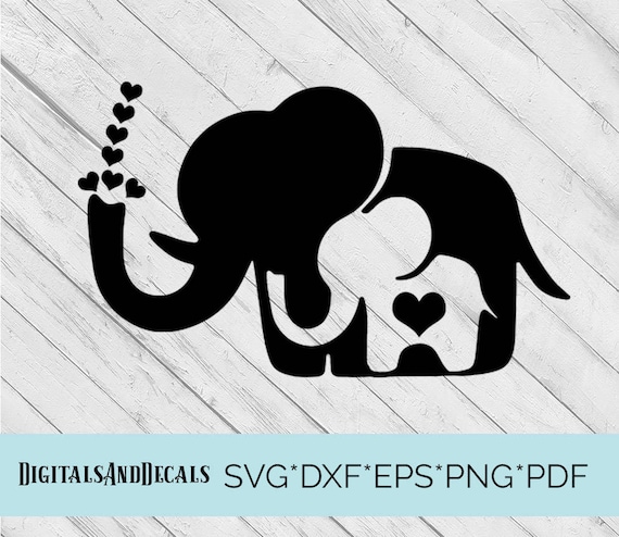 Free Free 205 Mother And Baby Elephant Svg SVG PNG EPS DXF File