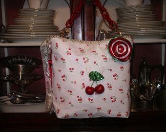 Springtime Cherries Handbag