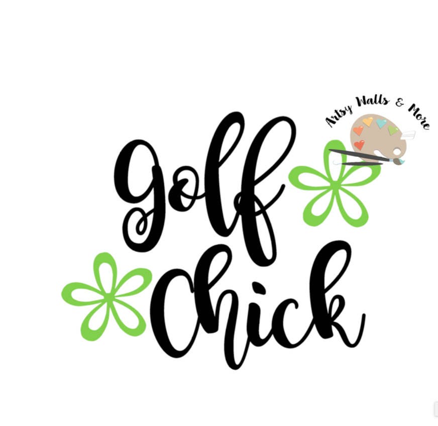 Download Golf Chick svg cut file png jpg file Golf lover svg Golf