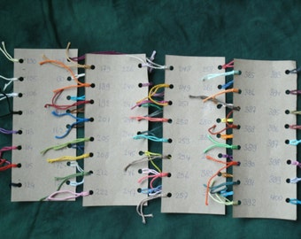 SAMPLE CARD All 96 colors catania cotton yarn SAMPLES Card 100% mercericed 4-ply soft crochet yarn