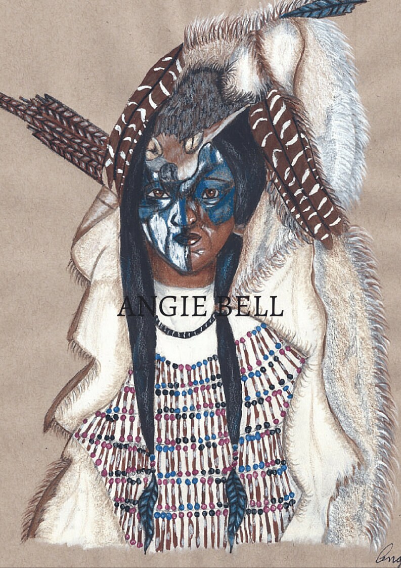 Cheyenne Dog Soldier Prints 8 X 10 & 11 X 14