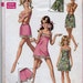 Misses' Slip, Half-Slip and Petit-Pants in Two Lengths Sewing Pattern - Simplicity 7693 - Size 12 - Bust 34 - UNCUT