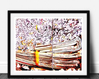 Paper, Abstract photography, Abstract Photo, Abstract Photography Print, Abstract Art, Abstract Art Print, Abstract Print, Digital Download