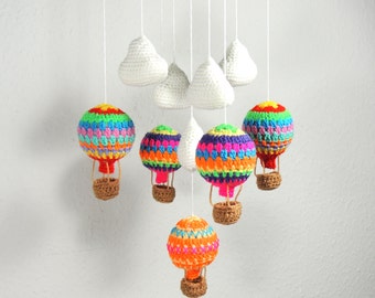 Hot Air Balloon Mobile Baby Mobile Baby Shower