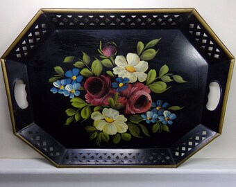 Vintage 1950's/1960's Nashco Tole Tray