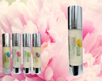 Unica Cosmetics - Radiance Plus organic and 100% natural face cream with Prebiotics and Rosehip oil for normal to dry skin