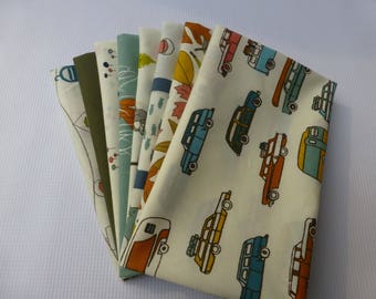 Fat Quarter Bundle - Birch Fabrics Camp Sur 3, 8 Fat Quarters