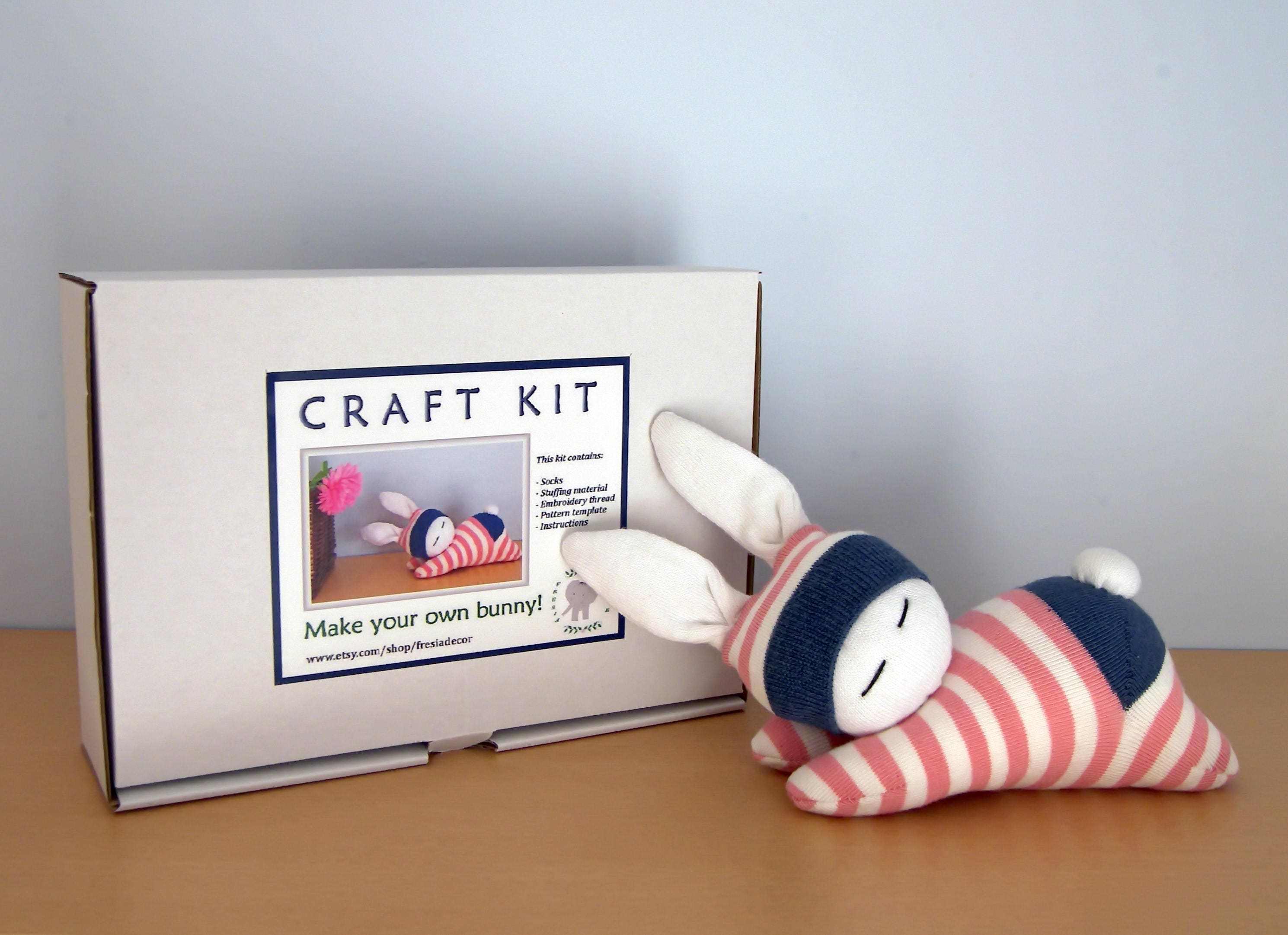Sock Bunny Craft Kit Sock Bunny Craft Kit