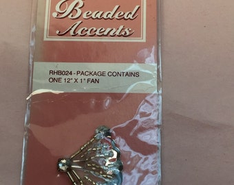 Beaded Accents Fans