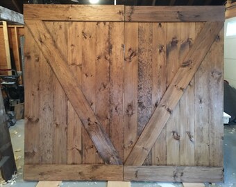 Custom, Made-To-Order Rustic Barn Door