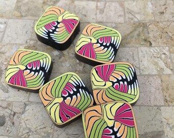 Polymer Clay Beads by TLS Clay Design