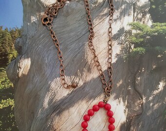 Lava Rock Essential Oils Necklace