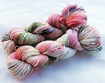 Handdyed SockYarn, 75 Wool, 25 Polyamid 100g 3.5 oz. Nr. 317