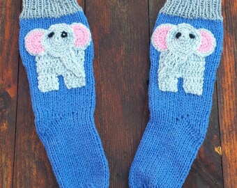 Elephant Socks Etsy