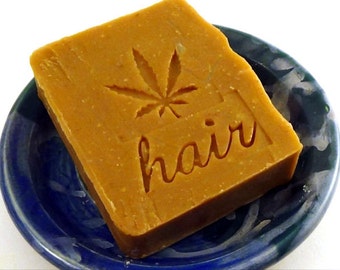 Citrus Bay Rum Patchouli Shampoo bar - Hemp Oil shampoo bar - Vegan Shampoo Bar
