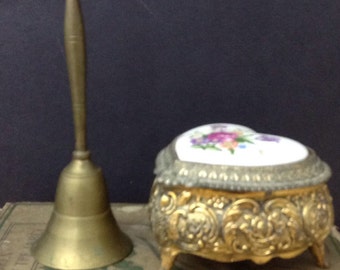 Mini Brass Bell Vintage Brass Bell Butler Bell Dinner Bell