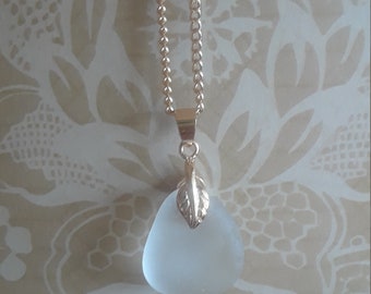 Sea glass necklace
