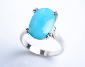 Turquoise Ring Silver Persian