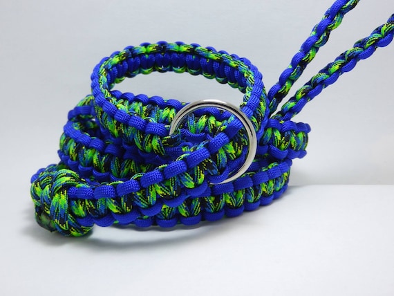 Cobra Weave Flat Paracord Slip Lead 2cm wide