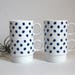 Vintage Melitta Mugs, Set of 4 Small Mugs, Stacking Mugs, Germany Mugs, Coffee Cups