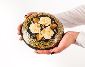 Wooden casket Decor casket Unique box Treasurybox Jewelry box Housewarming gift Casket ornament Vintage box Gift idea Gift for mother
