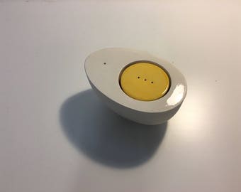 Handmade Egg Salt & Pepper Shakers