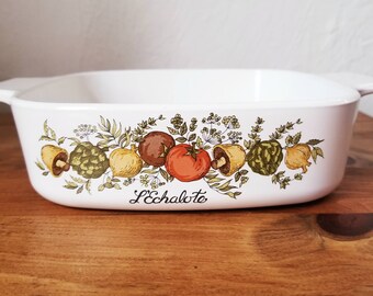 Vintage Corningware Casserole Dish