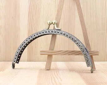 12cm(4.72inch) antique bronze sewing bag metal purse frame A227