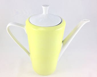Yellow mid century teapot, 60s