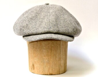 Men's Newsboy Hat - Wool Newsboy Cap - CHOOSE YOUR WOOL - Made to Order