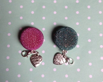 Polymer Clay Liquorice Allsorts Charm