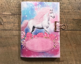 Unicorn Travelers Notebook Insert - Midori Insert - TN Insert - Scrapbooking Insert - Planning Insert - Art Journaling Insert - Various Size