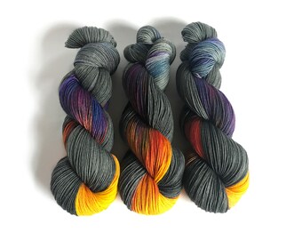 Spring Tide Sock Yarn. Enter Night