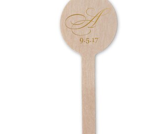 Monogram Drink Stir Sticks