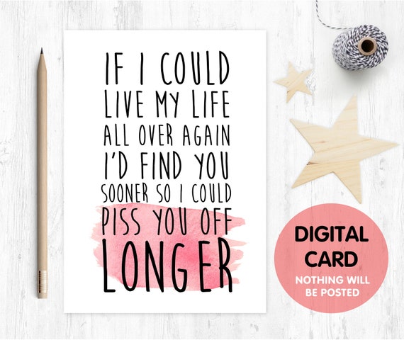 anniversary card printable funny love card digital download boyfriend valentines card rude anniversary girlfriend boyfriend find you sooner
