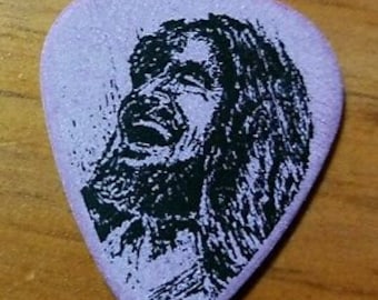 Jesus Guitar Pick, Jesus Laughing, Pick Jesus, 2 Picks