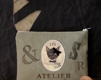 purse, wallet, clutch "175 Lily" khaki