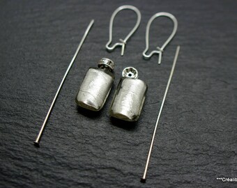 Kit boucles d'oreilles verre murano