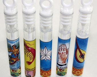 Mexican Wedding Bubble Favors Loteria Gifts