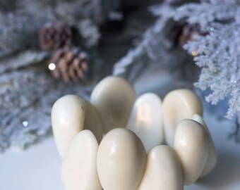 Tagua Nut Statement Bracelet (0151)