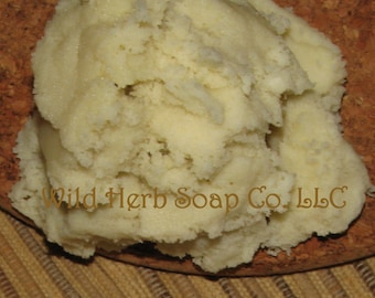SHEA BUTTER, Ghana, 2 Pounds (Unrefined, Fair Trade, Ghana) - AAA Quality - Creamy Natural Goodness