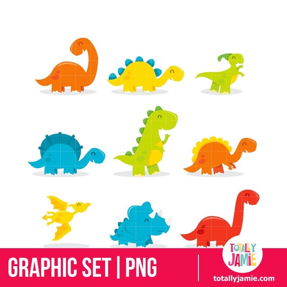 Dinosaur clipart/ Cute dinosaur clipart / dinosaur birthday