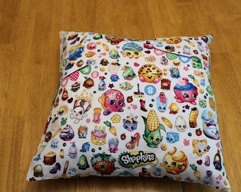 Shopkins Throw pillow cover