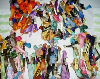 Large Lot of Embroidery Thread 175 Plus